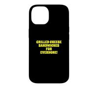 Carcasa para iPhone 14 Fun Grilled Cheese Sandwiches For Everyone Food Lover Joke