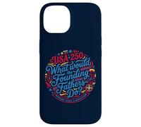 Carcasa para iPhone 14 Fundadores Revolución USA 250 Patriot