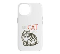 Carcasa para iPhone 14 Funny Cat Juego de Palabras Big Cat Liar