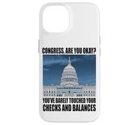 Carcasa para iPhone 14 Funny Congress US Capitol Politics Joke Washington DC Humor