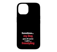 Carcasa para iPhone 14 Funny Dog Agility - Cuando mi Perro Sale de Curso, freestyling