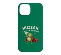 Carcasa para iPhone 14 Funny Frog Knight Huzzah Salt On My Senses Margarita Sarcasmo