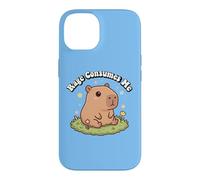 Carcasa para iPhone 14 Funny Kids Kawaii Meme Chill Rage Consumes Me Capybara Vibes