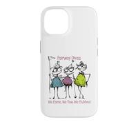 Carcasa para iPhone 14 Funny Women Golf Fairway Divas Vinimos, vimos, Clubes