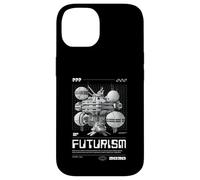 Carcasa para iPhone 14 Futurismo Ciencia Ficción Estación Espacial Futuro 2030