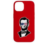 Carcasa para iPhone 14 Gafas de Sol Abraham Lincoln USA