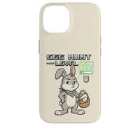 Carcasa para iPhone 14 Gamer Egg Hunt Nivel 67 Videojuego Bunny Retro Estética