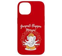 Carcasa para iPhone 14 Ganesh Chaturthi Dios hindú Elefante Señor Ganeshotsav