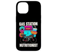 Carcasa para iPhone 14 Gas Station Nutritionist Funny Bikepacking Gravel Bike