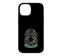 Carcasa para iPhone 14 Gato Negro Místico Grimorio Brujería Gótico Oculto