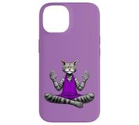 Carcasa para iPhone 14 Gatos Yoga