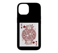 Carcasa para iPhone 14 Gay Pride King of Spades Card Pareja Novio Novio LGBTQ