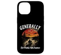 Carcasa para iPhone 14 GENERALMENTE PERDIDO Pero Paddling con Confianza Aventuras en Canoa