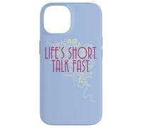 Carcasa para iPhone 14 Gilmore Girls Life'S Short. Talk Fast.