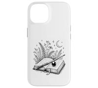 Carcasa para iPhone 14 Goblincore Pool Billar Snooker Nature Cue Libro Lectura