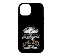 Carcasa para iPhone 14 God Pull You out of The Pit Recovery Faith Design