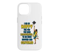 Carcasa para iPhone 14 Graduado Graduado Seniors Graduación Melanina Negro Mujeres Niñas