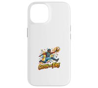 Carcasa para iPhone 14 Gráfico de Captura de acción de béisbol Catch The Fire