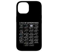 Carcasa para iPhone 14 Gráfico Educativo de astrofísica A-Z Space Concepts