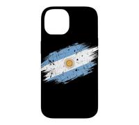 Carcasa para iPhone 14 Gráfico Grunge Envejecido de la Bandera de Argentina