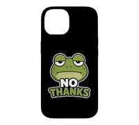 Carcasa para iPhone 14 Gráfico Moody Frog No Thanks