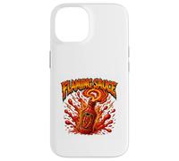 Carcasa para iPhone 14 Gráfico Picante de Salsa flameante Inferno Burst