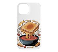 Carcasa para iPhone 14 Grilled Cheese and Tomato Soup Comfort Food