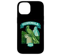 Carcasa para iPhone 14 Guatemala Quetzal Chapín 502 Tikal Antigua Guatemalteco Maya