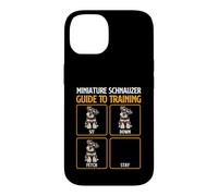 Carcasa para iPhone 14 Guía de Entrenamiento Schnauzer Miniatura - Schnauzer Dog Mom
