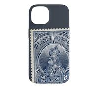 Carcasa para iPhone 14 Haile Selassie Vintage Stamp Ethiopian Emperor Rastafari