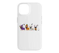 Carcasa para iPhone 14 Halloween Frenchie Bulldog Amante de los Perros Perro Espeluznante Halloween