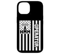 Carcasa para iPhone 14 Ham Radio Operator | USA Flag Home Pride Amateur Radio