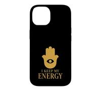 Carcasa para iPhone 14 Hamsa Hand Evil Eye Protección Símbolo Equilibrio Espiritual