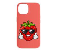 Carcasa para iPhone 14 Happy Strawberry aplaude Summer Cool Vibes