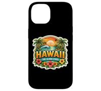 Carcasa para iPhone 14 Hawái The Aloha State Souvenir Visitor Memorabilia Hawaiian