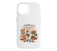 Carcasa para iPhone 14 Hay otoño en mi Alma Linda Calabaza Fantasma