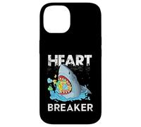 Carcasa para iPhone 14 Heart Breaker Shark Shirt Valentine Shark Shirt Valentines