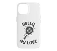 Carcasa para iPhone 14 Hello My Love Padel Tenis