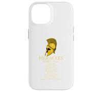 Carcasa para iPhone 14 Heracles World Tour - Casco Griego Antiguo - Mitología