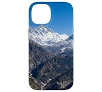 Carcasa para iPhone 14 Himalayas Nepal Nevado Picos Montaña Paisaje Escena