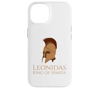 Carcasa para iPhone 14 Historia Griega Antigua y clásica - Leonidas King of Sparta