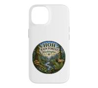 Carcasa para iPhone 14 HOH Rainforest Olympic National Park Washington EE.UU