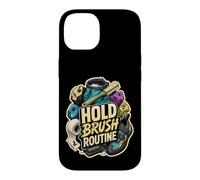 Carcasa para iPhone 14 Hold Brush Routine Boulder Magnesio