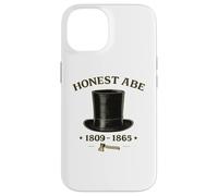 Carcasa para iPhone 14 Honesto Abe Lincoln Stovepipe Hat Presidente Historia