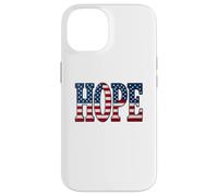 Carcasa para iPhone 14 Hope USA Patriotic American Flag Hope USA Patriotic
