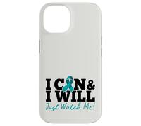 Carcasa para iPhone 14 I Can & I Will Beat Ovarian Cancer Warrior Just Watch Me