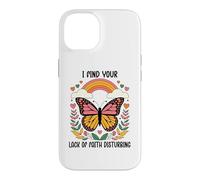 Carcasa para iPhone 14 I Find Your Lack of Faith Disturbing Butterfly Christian