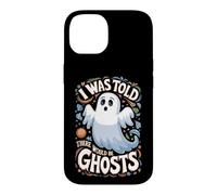 Carcasa para iPhone 14 I Was Told There Would Be Ghosts Funny Halloween Kids Boys
