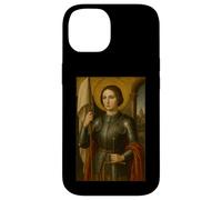 Carcasa para iPhone 14 Icono católico de Santa Juana de Arco