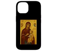 Carcasa para iPhone 14 Icono ortodoxo de Theotokos Fovera Prostasia